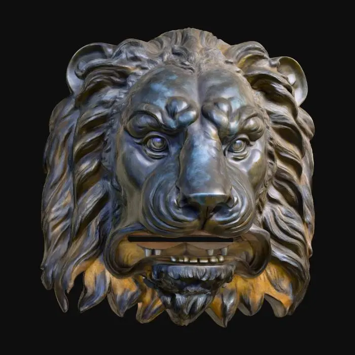 3D model for Lion's Mouth Mailbox