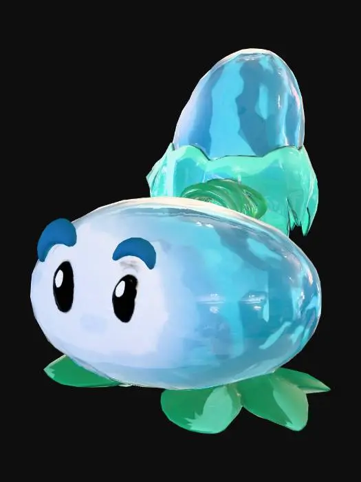 3D model for frozen watermelon pult creature