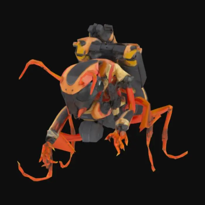 3D model for ANT WITH FULLARMED SUIT 