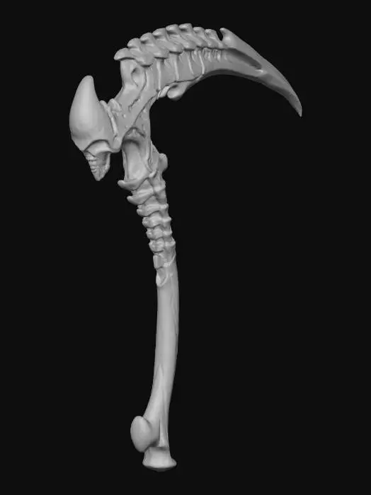 3D model for Death Scythe
, #Halloween2025# , #Halloween