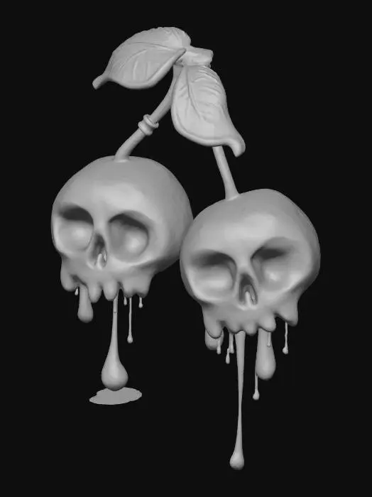 3D model for Crimson Lament, #Halloween2025#