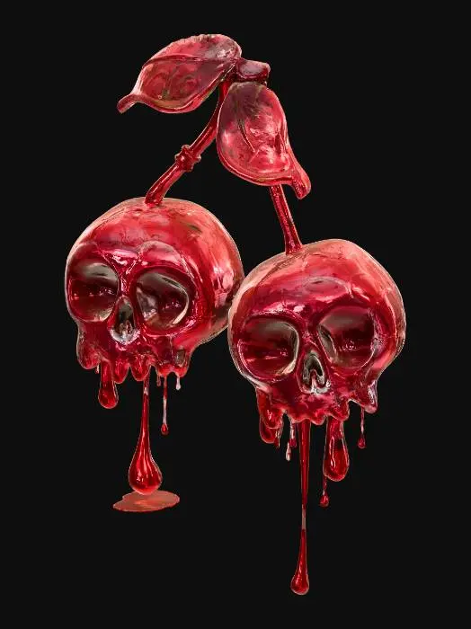 3D model for Crimson Lament, #Halloween2025#