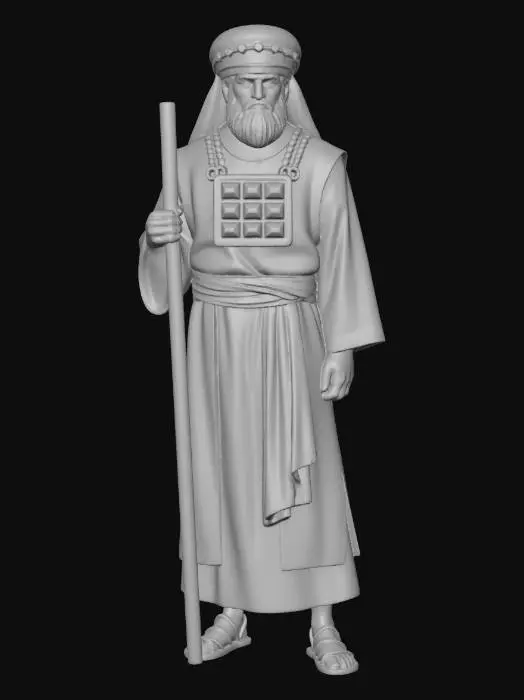 3D model for High Priest of Israel