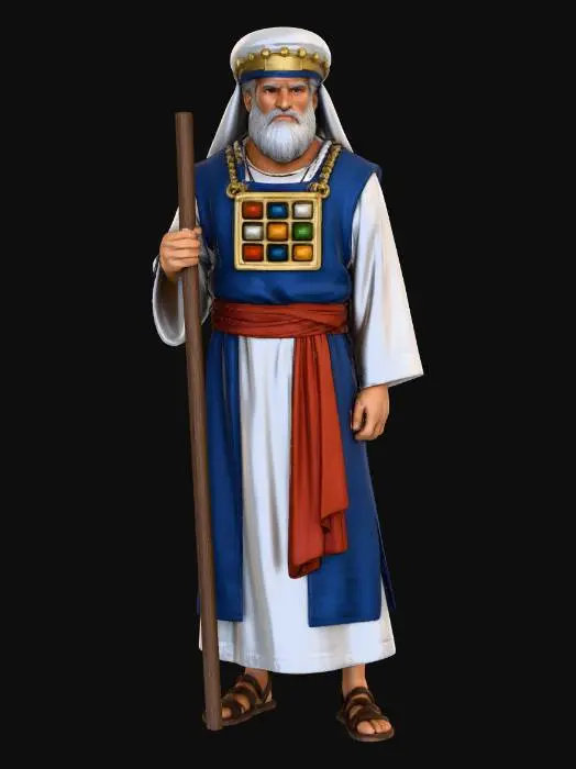 3D model for High Priest of Israel