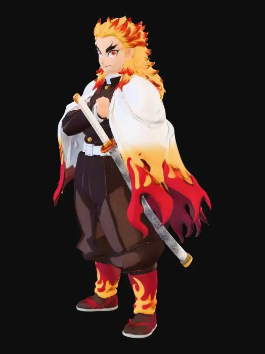 3D model for 렌코쿠 교쥬로