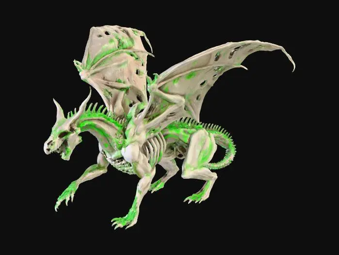 3D model for Necrotic Dragon