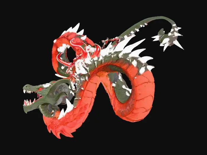 3D model for Serpentine Hydra