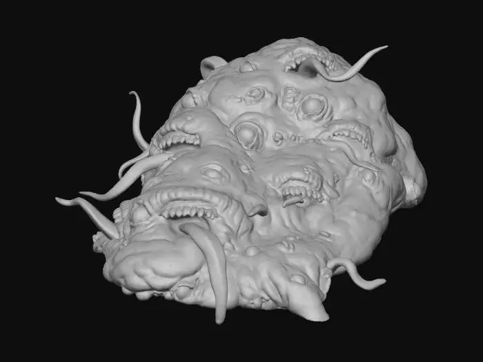 3D model for scp- 001 Flesh 1