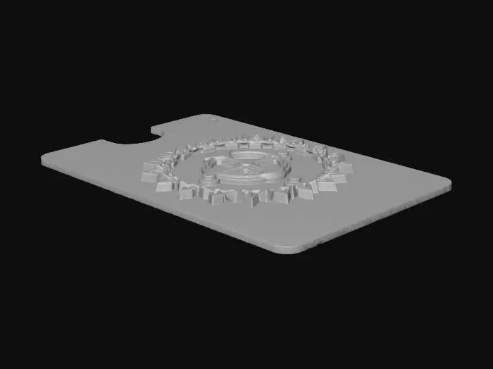 3D model for Make a SCP keycard that gives 05 clearance level.