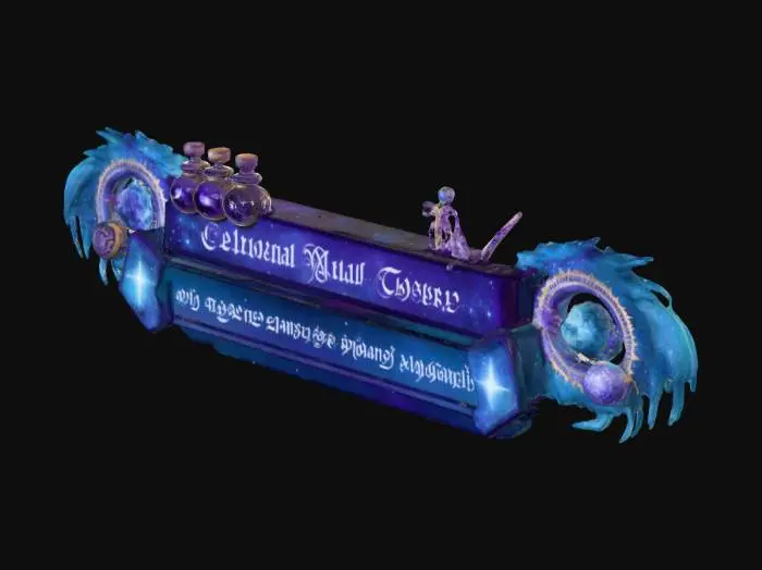 3D model for Lunar Mystic Coven Banner