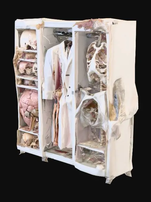 3D model for Anatomy Wardrobe