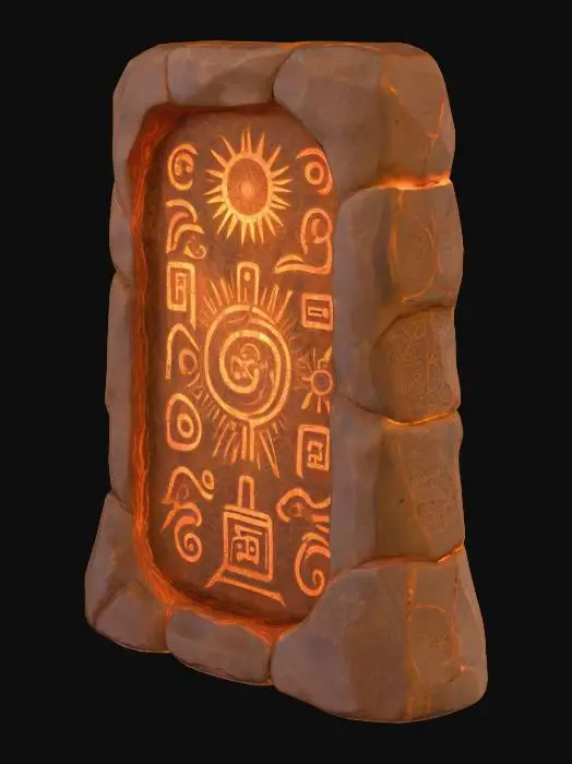 3D model for Ancient Sun Tablet