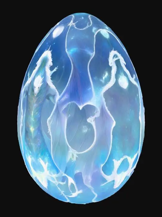 3D model for Fractured Vortex Egg