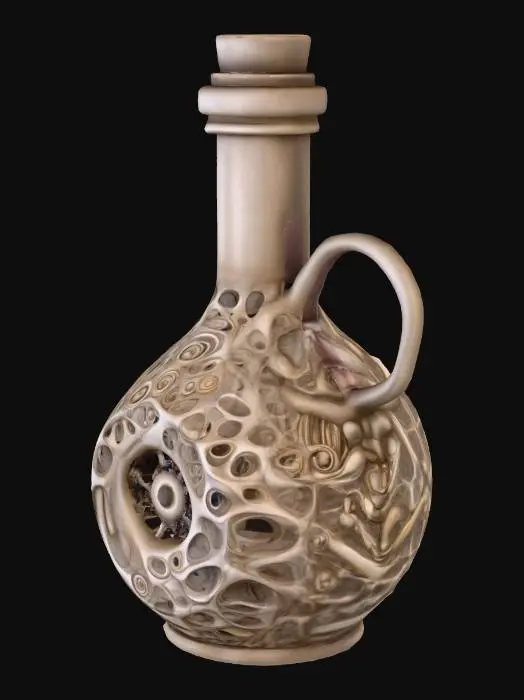 3D model for Alchemical Codex