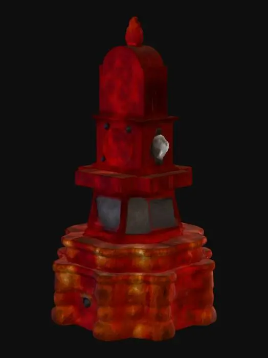 3D model for An altar used to enchant items using advance runes and sigils. Create with sigils etched into altar