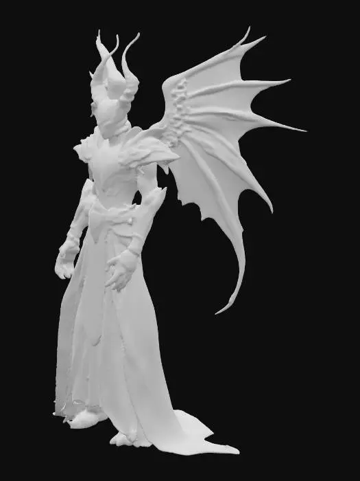 3D model for Nephilim: These are giants mentioned in Genesis as the offspring of the sons of God (angels) and human women