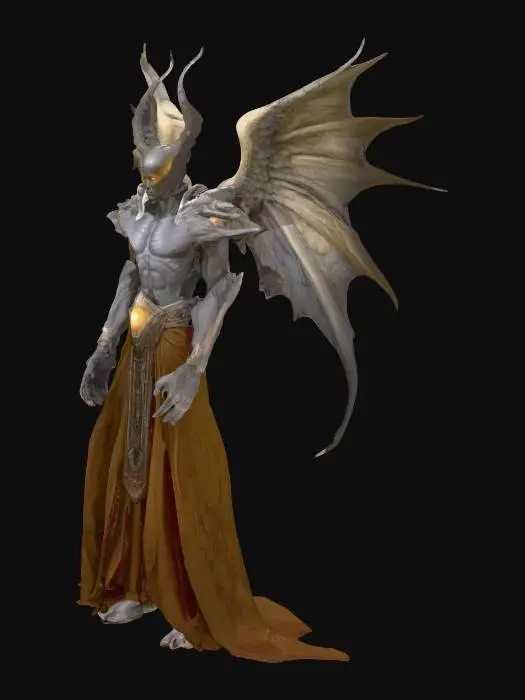 3D model for Nephilim: These are giants mentioned in Genesis as the offspring of the sons of God (angels) and human women