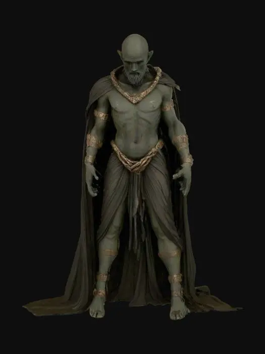 3D model for Nephilim: These are giants mentioned in Genesis as the offspring of the sons of God (angels) and human women