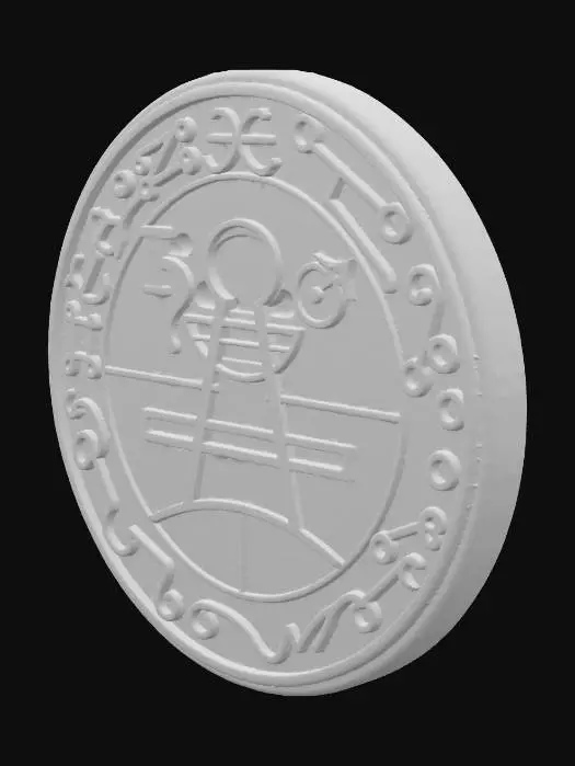 3D model for Astrological Talisman Design