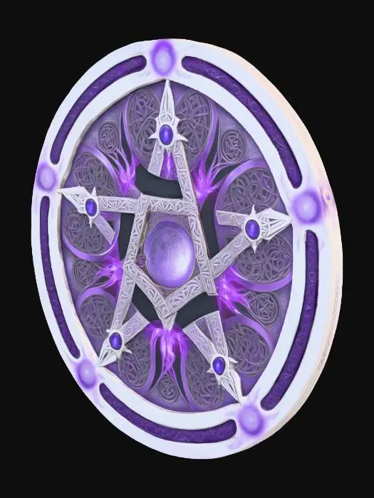 3D model for Mystic Moon Mandala