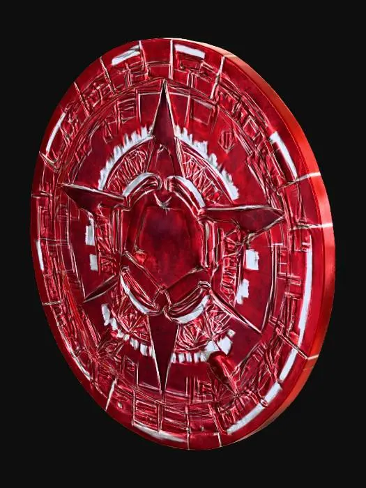 3D model for Mystic Moon Mandala