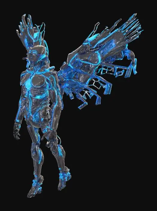 3D model for Cybernetic Seraphim