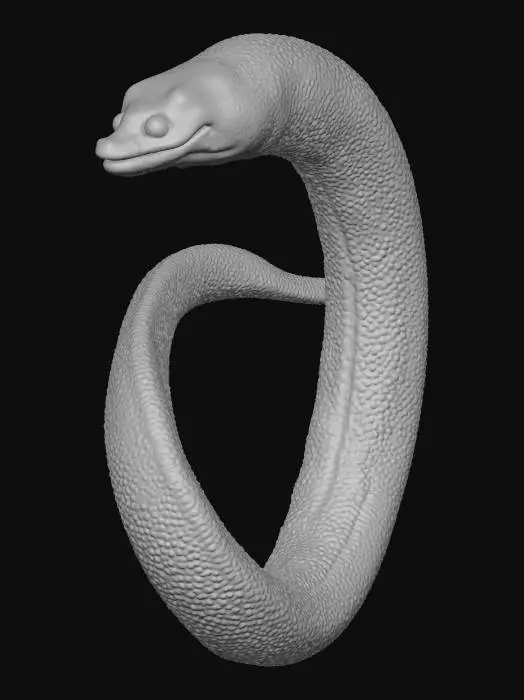 3D model for Create a giant eel