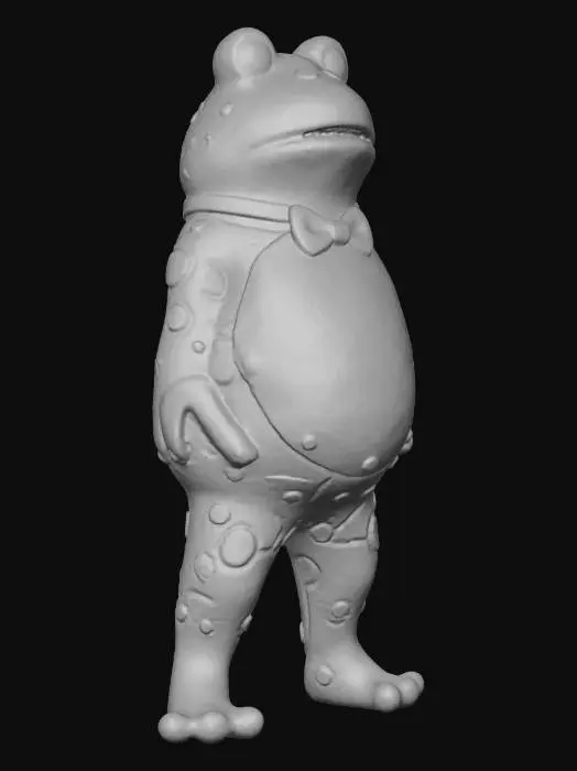 3D model for Frog Protest Mascot