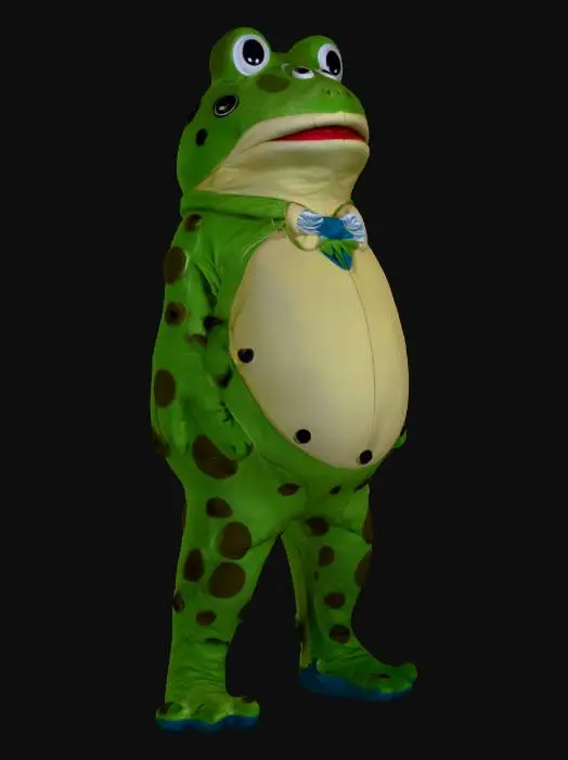 3D model for Frog Protest Mascot