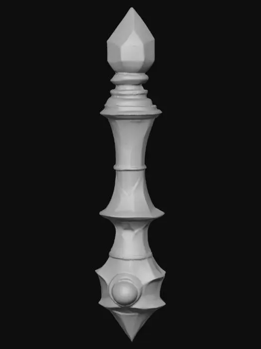 3D model for Crimson Scepter