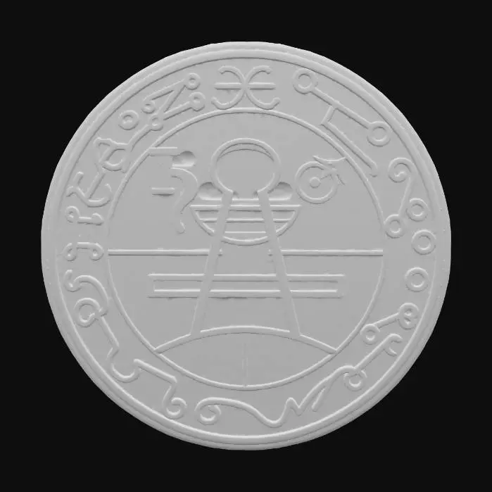 3D model for Astrological Talisman Design