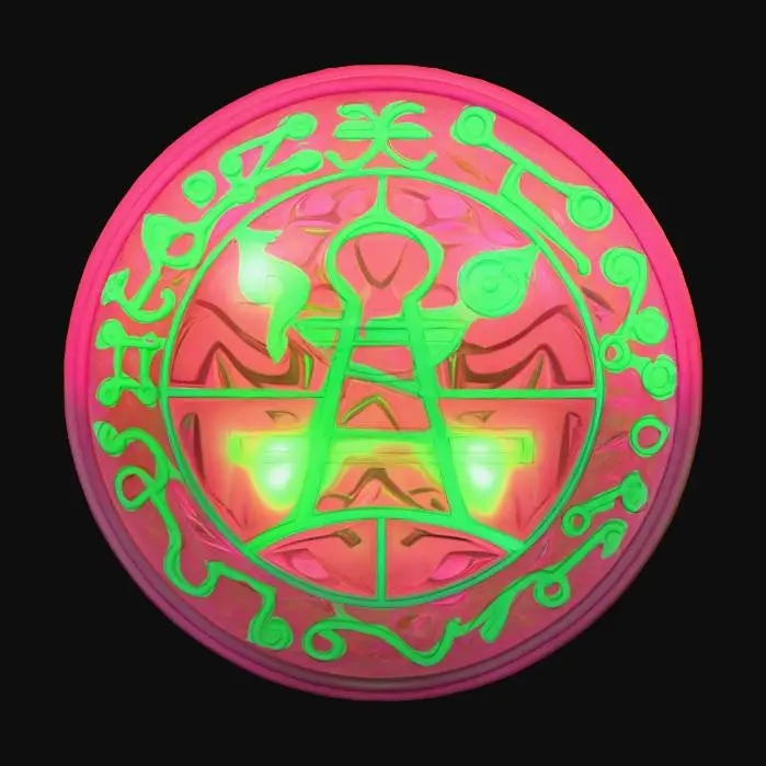 3D model for Astrological Talisman Design