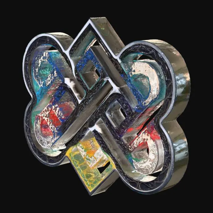 3D model for Eternal Knot