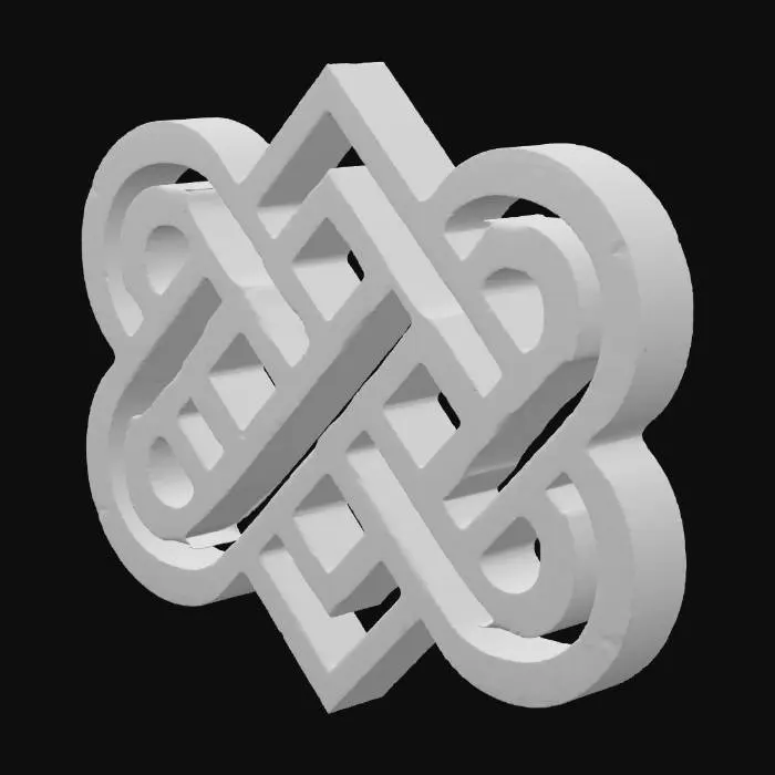 3D model for Eternal Knot