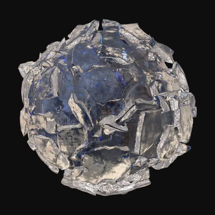 3D model for Shattered Sphere Luminescence