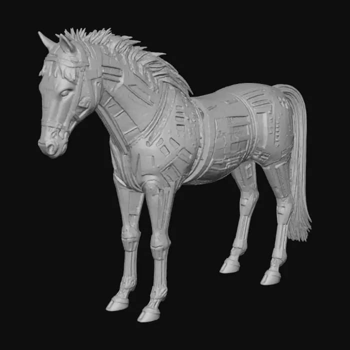 3D model for Neon Stallion