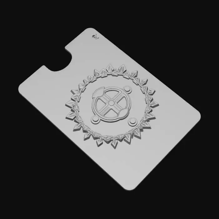3D model for Make a SCP keycard that gives 05 clearance level.