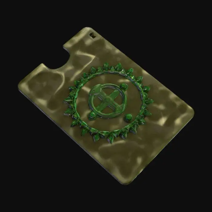 3D model for Make a SCP keycard that gives 05 clearance level.
