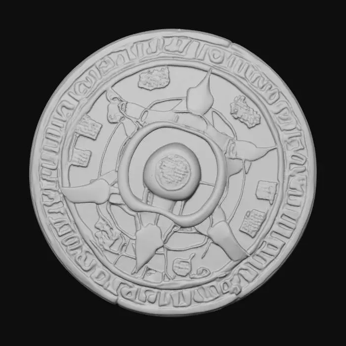 3D model for SCP coin