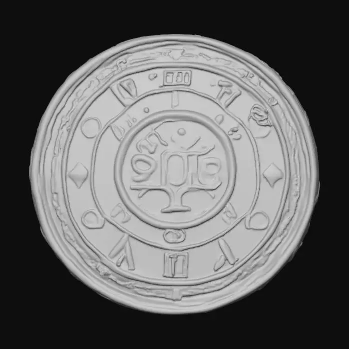 3D model for SCP coin