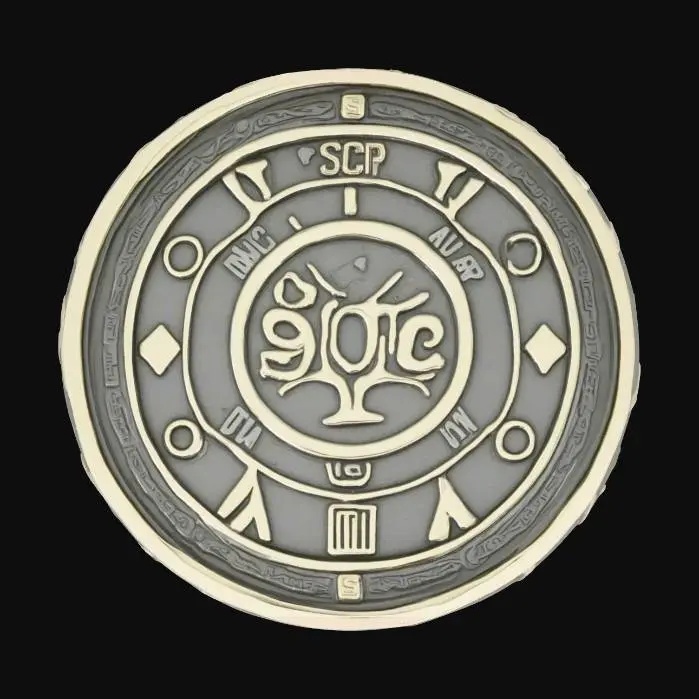 3D model for SCP coin