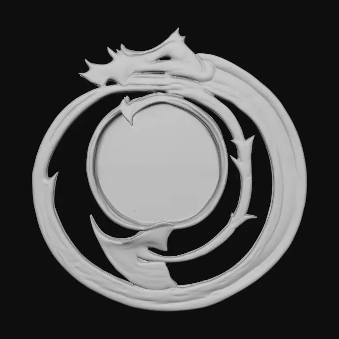 3D model for Dragon's Embrace