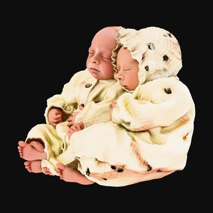 3D model for Sweet Slumber Twins