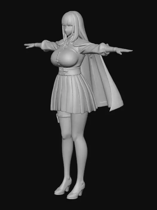 3D model for エージェント・エレナ