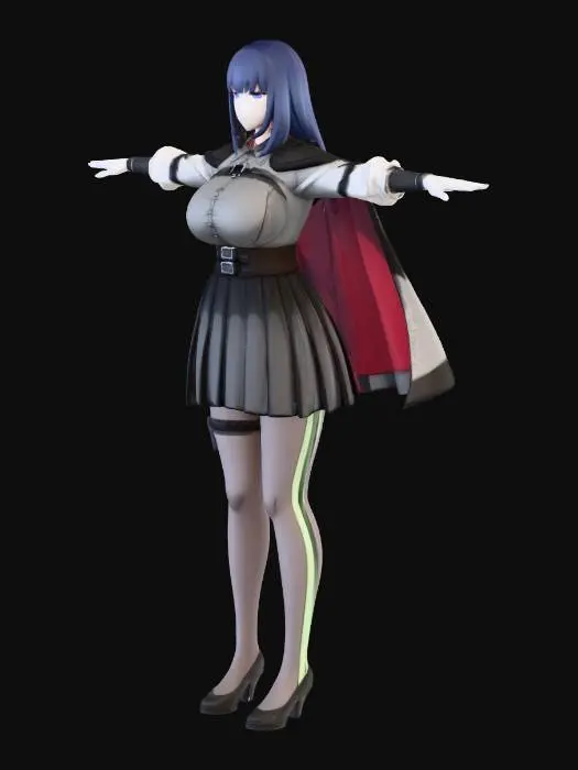 3D model for エージェント・エレナ