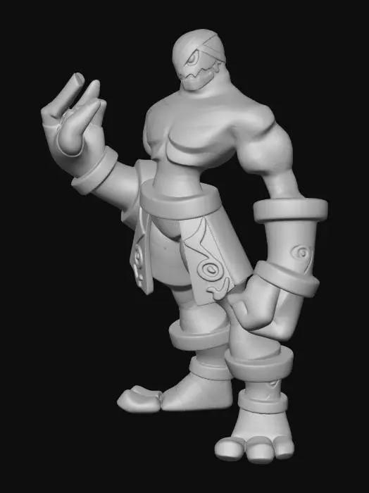3D model for Emerald Mummy Gladiator