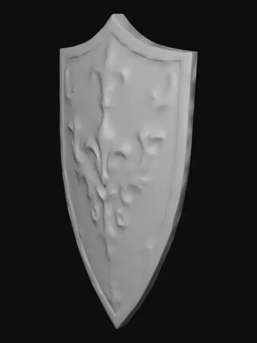 3D model for Royal Crest Shield