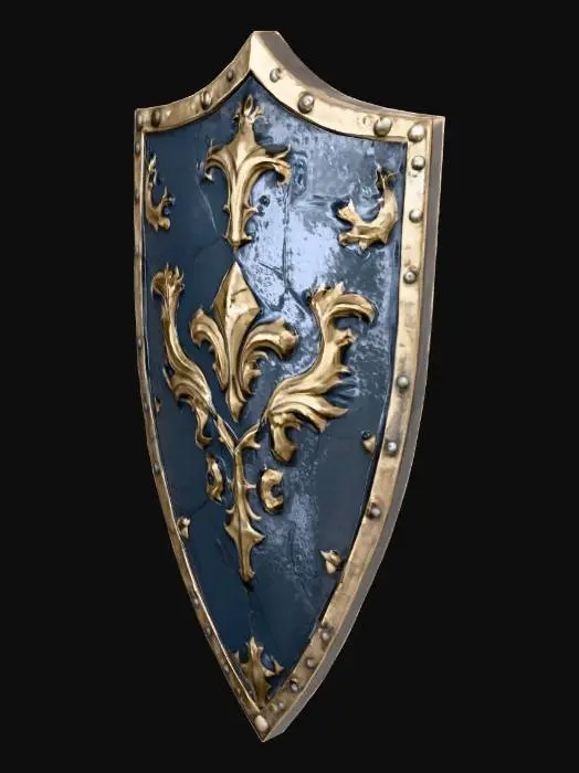 3D model for Royal Crest Shield