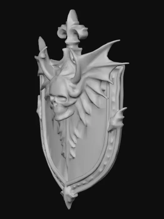 3D model for Eternal Vigilant Emblem