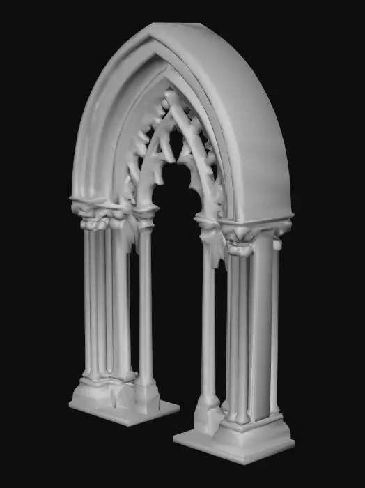 3D model for Ethereal Arches